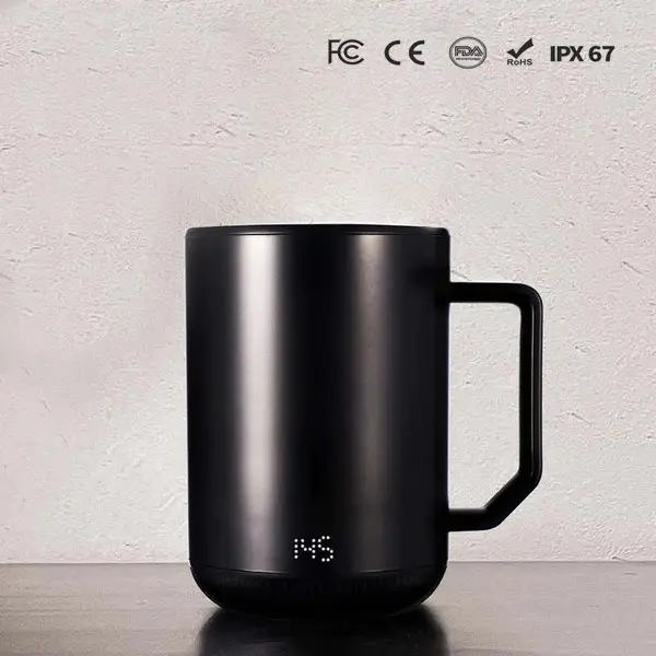 mug with temperature control