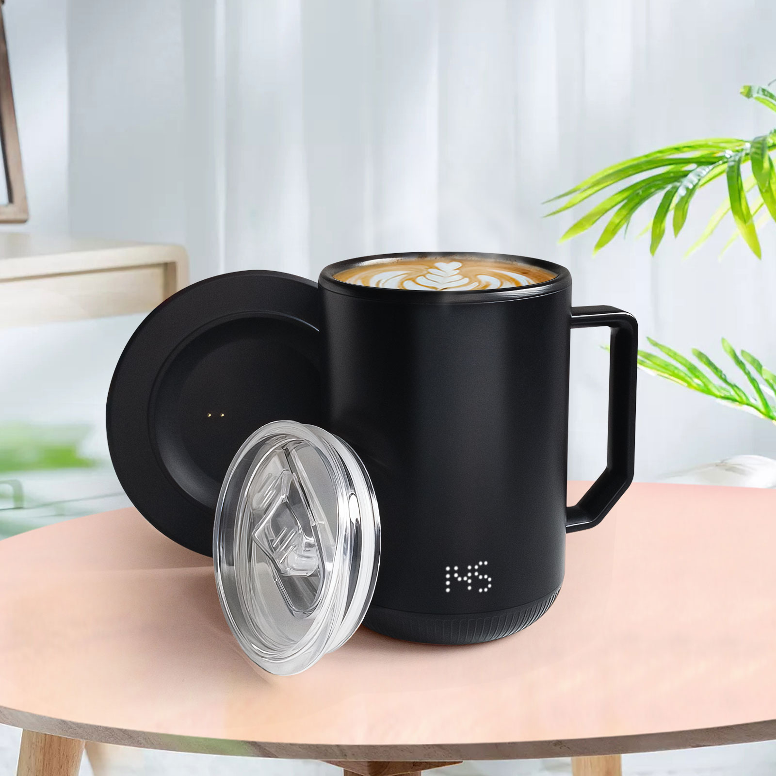 Damewarmer Temperature Control Mug, Thermostat Coffee Mug